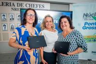 NRE de Ponta Grossa entrega Chromebooks aos Professores Diamante