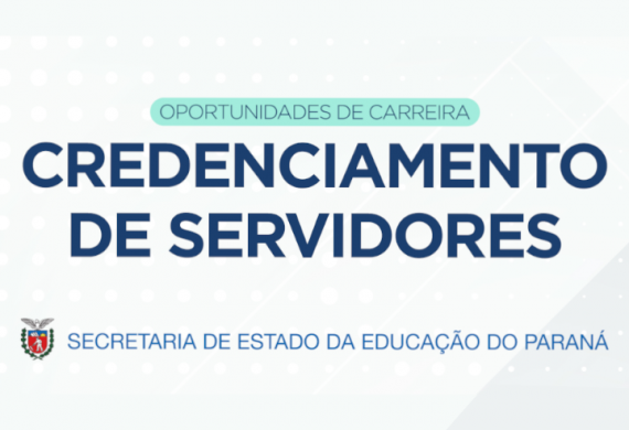 Banner para Credenciamento de Servidores